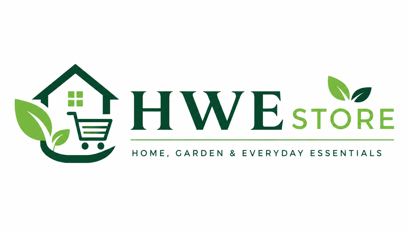 HWE Store logo - Home, Garden & Everyday Essentials